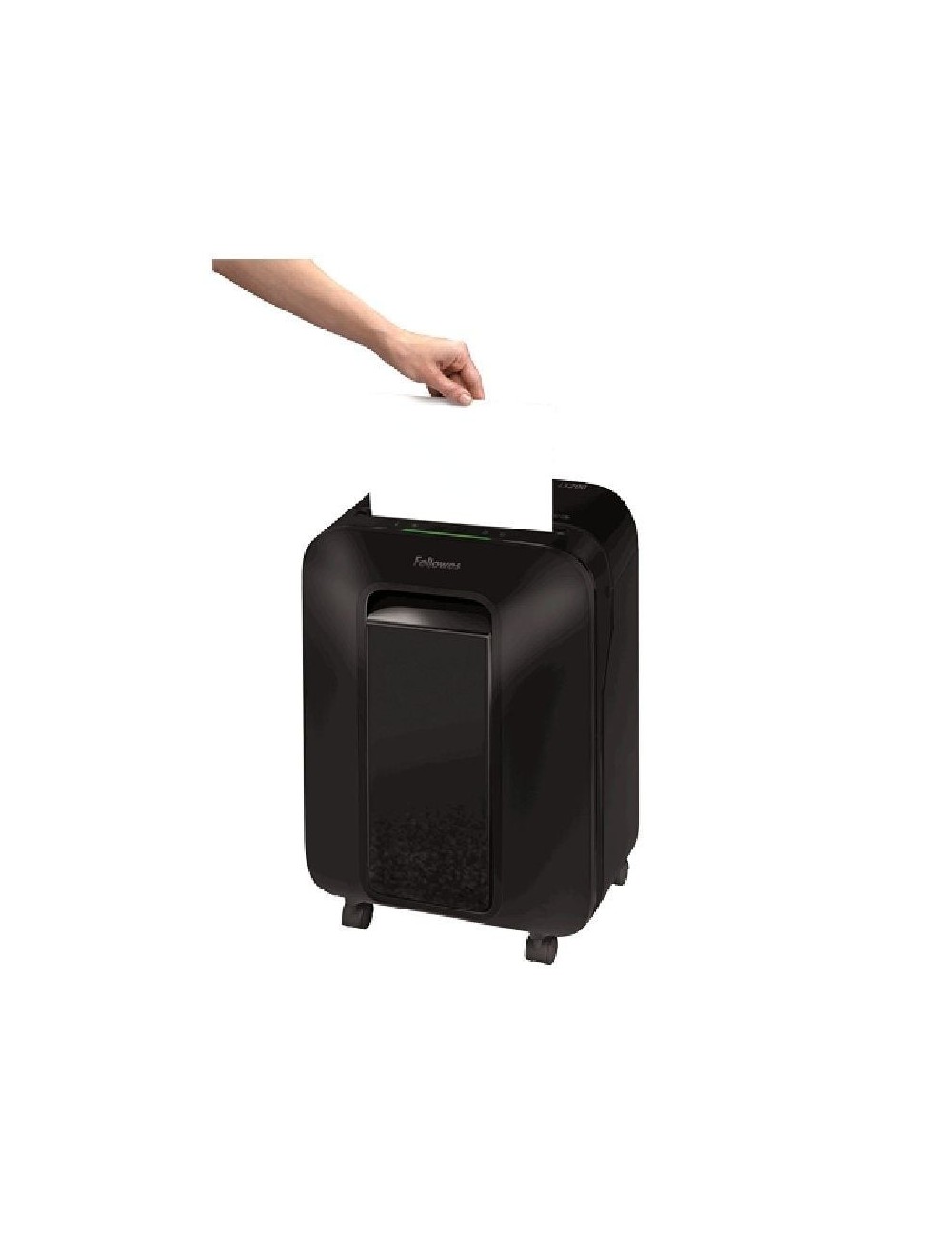Destructora Fellowes LX200/ Minicorte de 4 x 12mm/ Negra