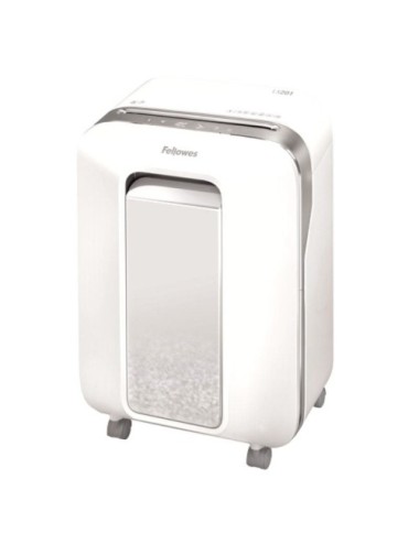 Destructora Fellowes LX201/ Corte en Microcorte de 2 x 12mm/ Blanco