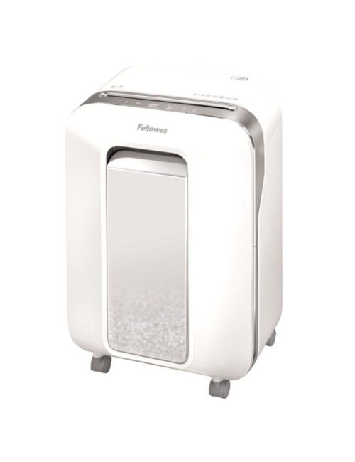 Destructora Fellowes LX201/ Corte en Microcorte de 2 x 12mm/ Blanco