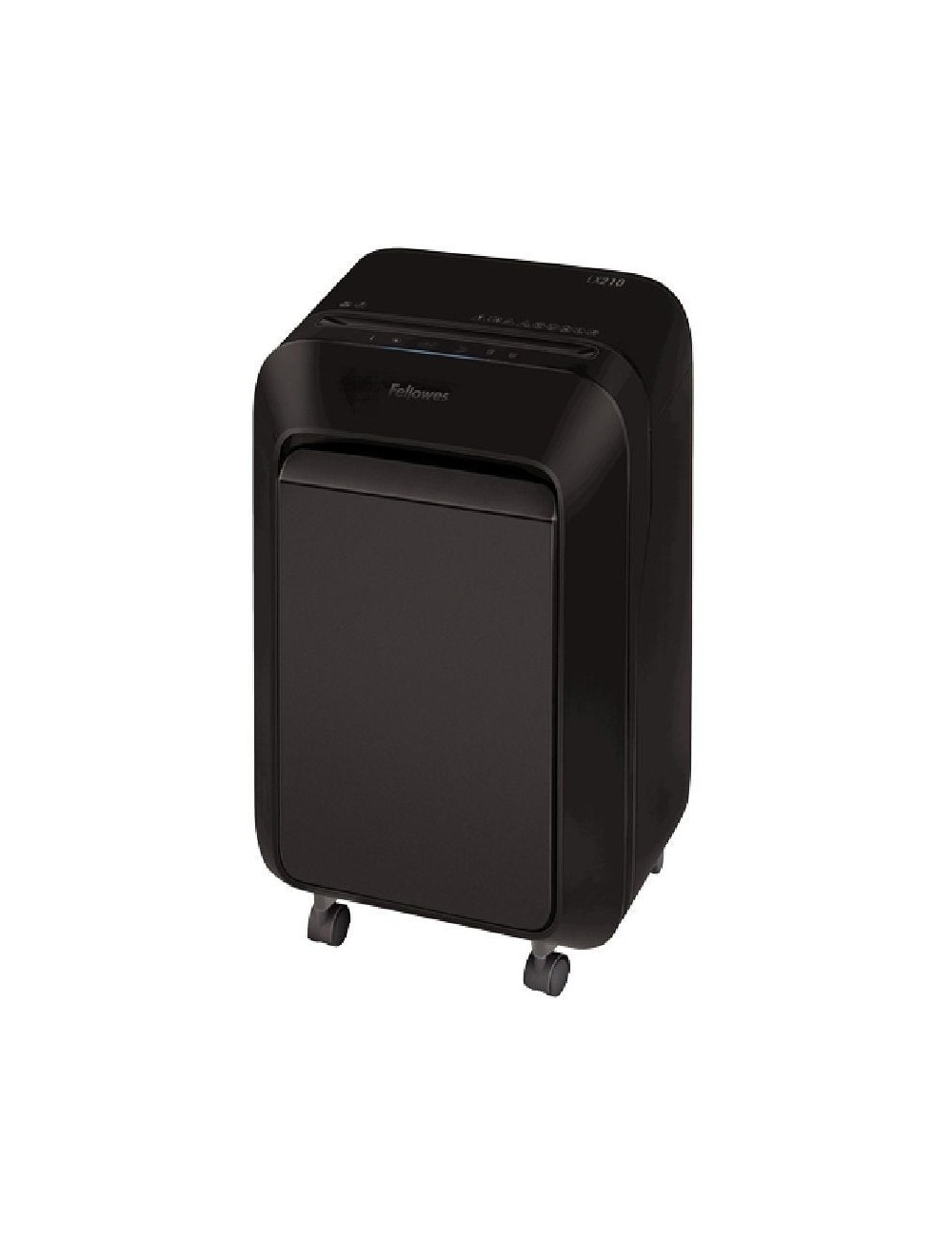 Destructora Fellowes LX210/ Minicorte de 4 x 12mm/ Negra