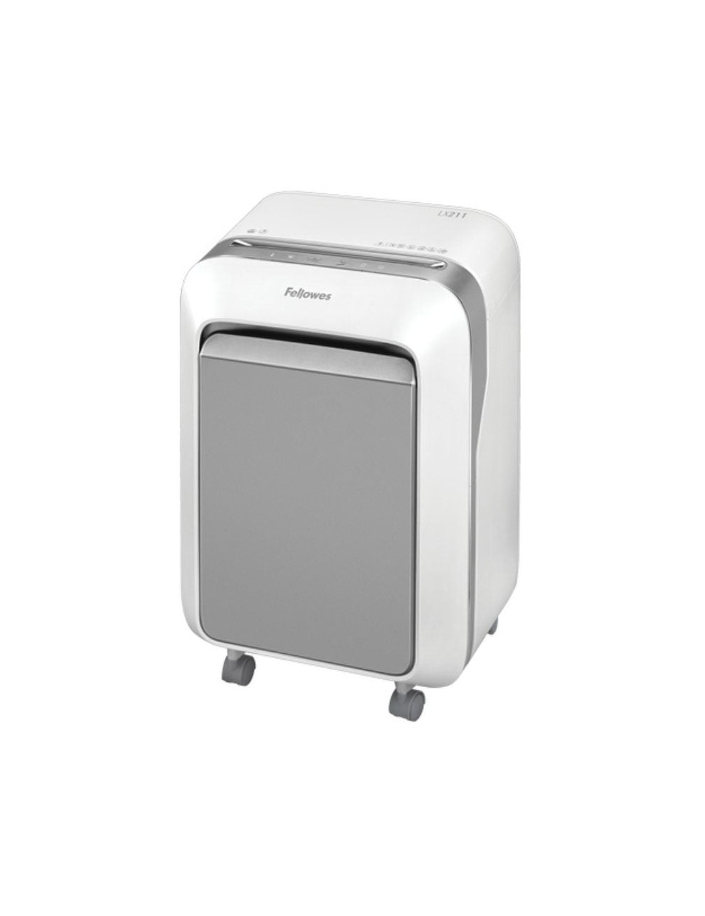 Destructora Fellowes LX211/ Microcorte de 2 x 12mm/ Blanca