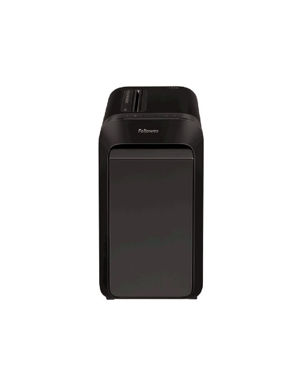 Destructora Fellowes LX220/ Minicorte de 4 x 12mm/ Negra