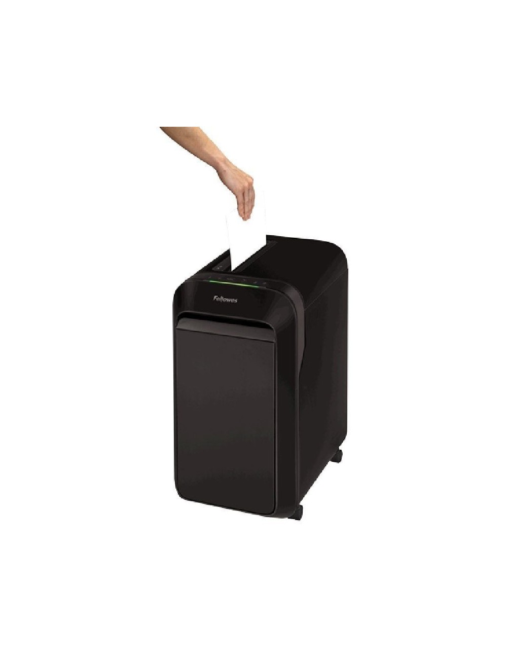 Destructora Fellowes LX220/ Minicorte de 4 x 12mm/ Negra