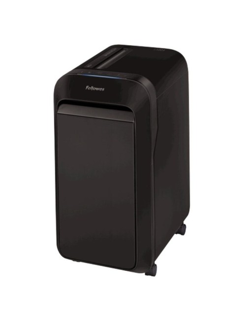 Destructora Fellowes LX221/ Microcorte de 2 x 12mm/ Negra