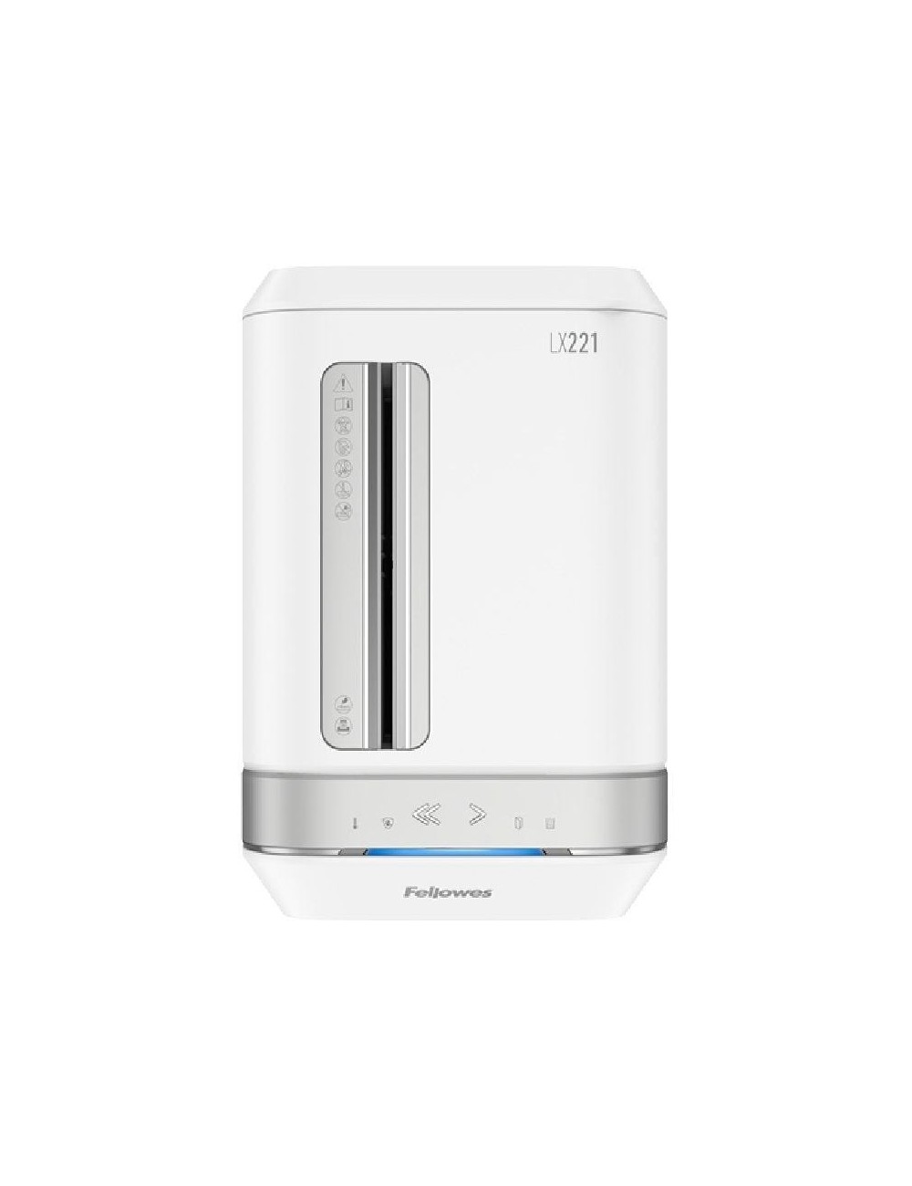 Destructora Fellowes LX221/ Microcorte de 2 x 12mm/ Blanca