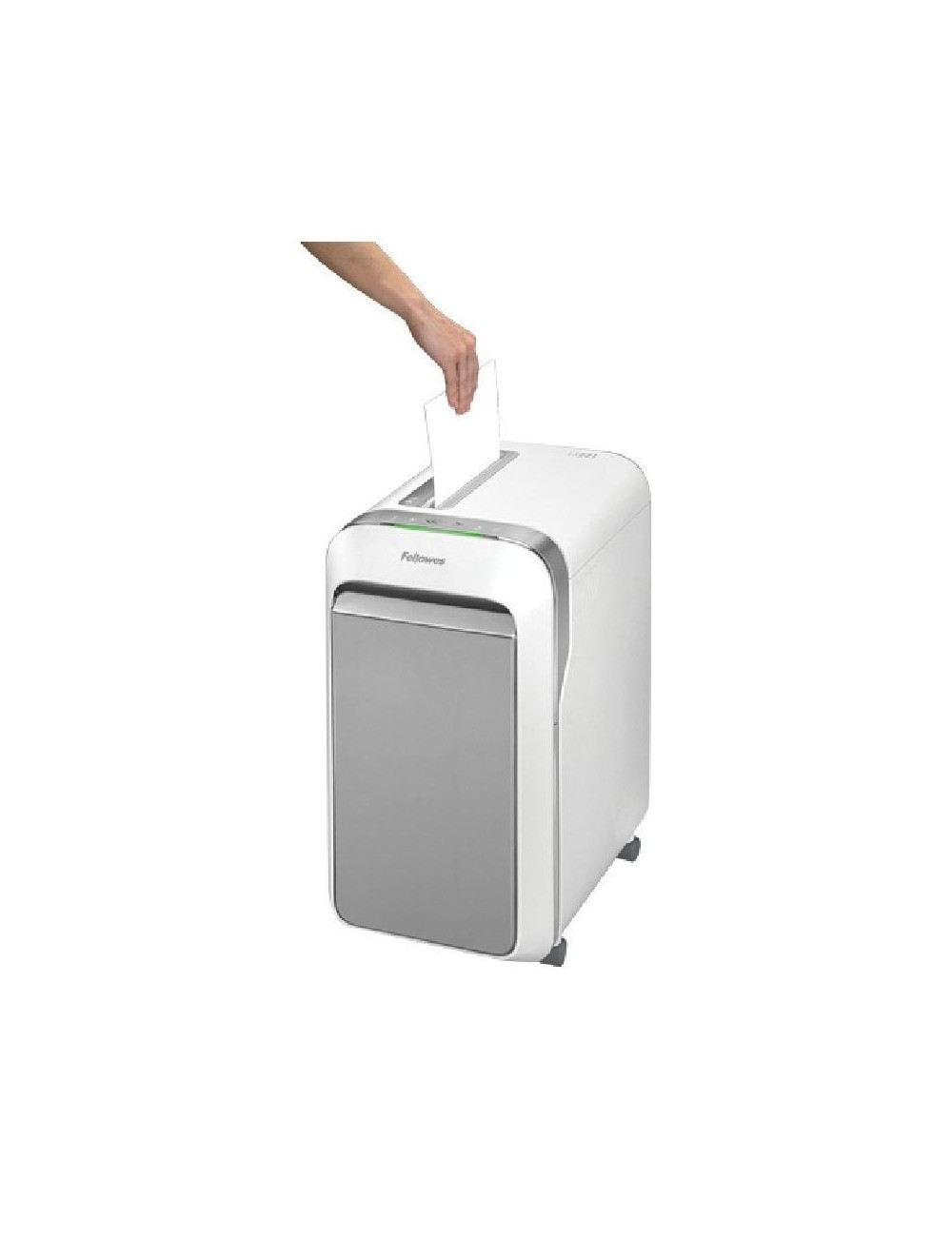 Destructora Fellowes LX221/ Microcorte de 2 x 12mm/ Blanca