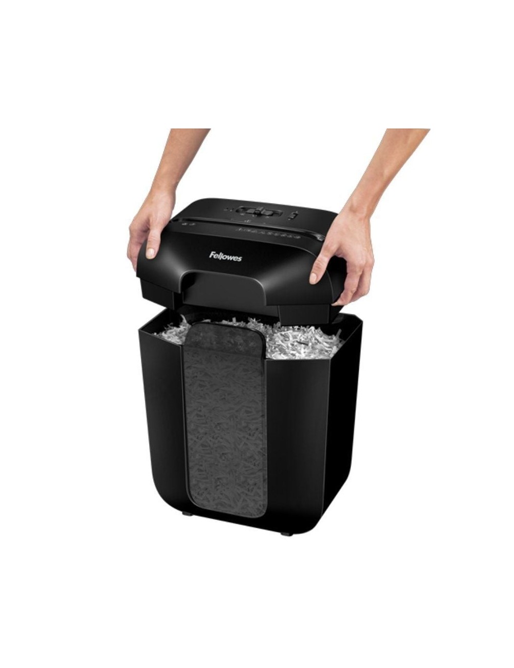 Destructora Fellowes LX50/ Corte en Partículas de 4 x 37mm/ Negra