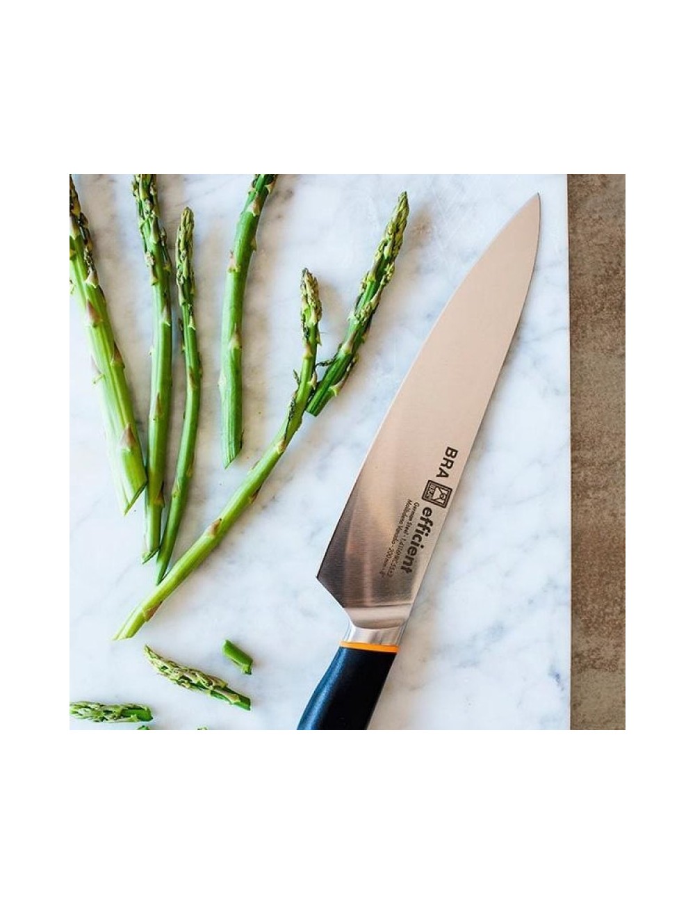 Cuchillo Cocinero Bra Efficient A198006/ Hoja 200mm/ Acero inoxidable