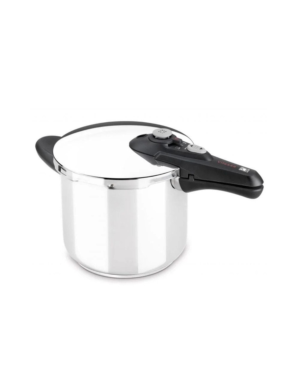 Olla a Presión Bra Vitesse A185100/ Ø20cm/ 3L/ Acero Inoxidable/ Apta para Inducción