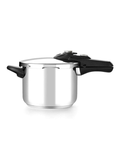 Olla a Presión Bra Vitesse A185100/ Ø20cm/ 3L/ Acero Inoxidable/ Apta para Inducción
