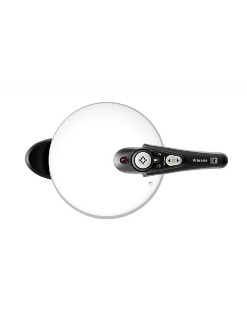 Olla a Presión Bra Vitesse A185100/ Ø20cm/ 3L/ Acero Inoxidable/ Apta para Inducción