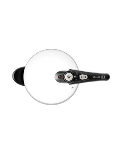 Olla a Presión Bra Vitesse A185103/ Ø22cm/ 7L/ Acero Inoxidable/ Apta para Inducción