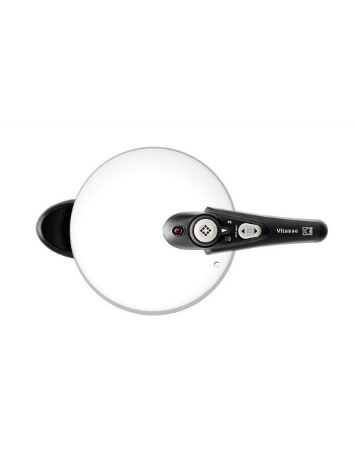Olla a Presión Bra Vitesse A185103/ Ø22cm/ 7L/ Acero Inoxidable/ Apta para Inducción