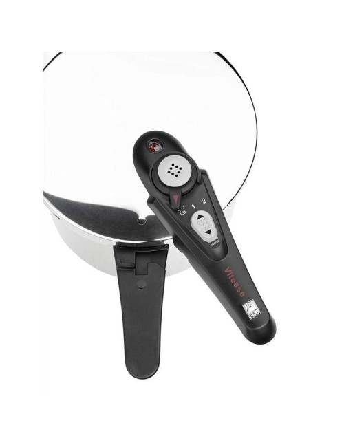 Olla a Presión Bra Vitesse A185103/ Ø22cm/ 7L/ Acero Inoxidable/ Apta para Inducción
