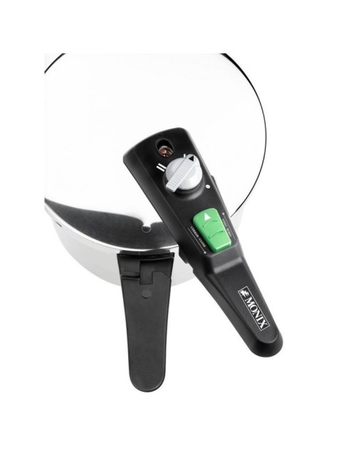 Olla a Presión Rápida Monix Quick M560003/ Ø22cm/ 7L/ Acero Inoxidable