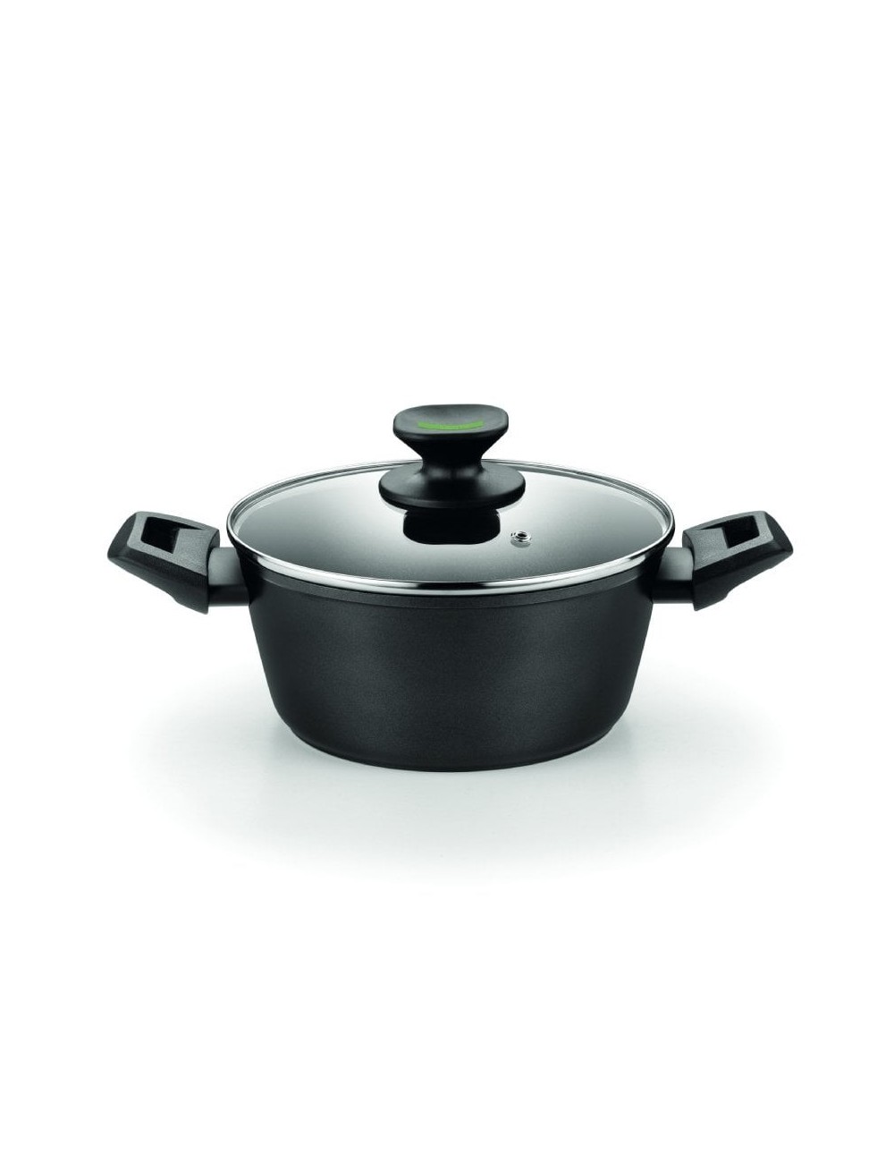 Cacerola Alta Monix Green M480320/ Ø20cm/ Aluminio forjado/ Apta para Inducción