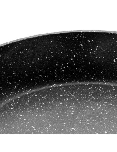 Sartén Monix Titán Rock M810020/ Ø20cm/ Aluminio forjado/ Apta para Inducción