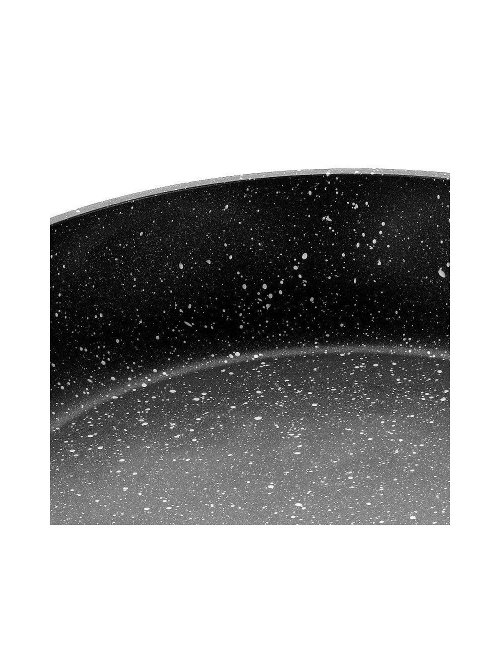 Sartén Monix Titán Rock M810026/ Ø26cm/ Aluminio forjado/ Apta para Inducción