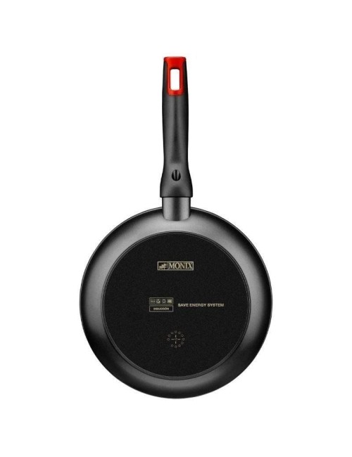Sartén Monix Titán Rock M810026/ Ø26cm/ Aluminio forjado/ Apta para Inducción