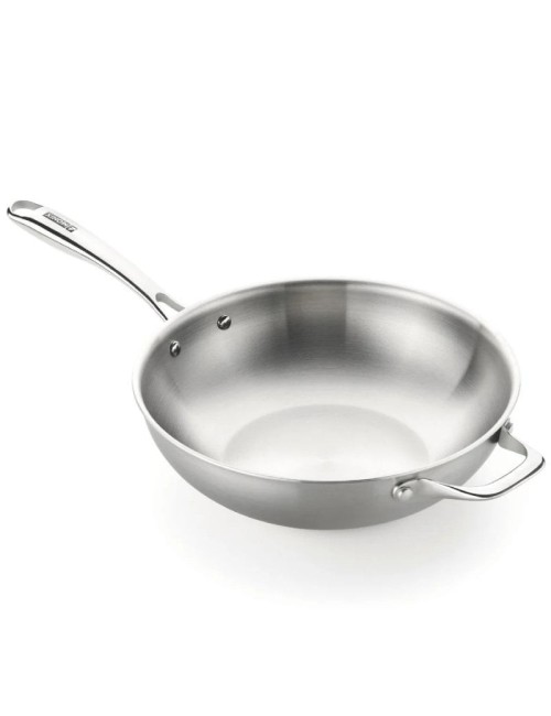 Sartén Monix Wok Planet Inox M212028/ Ø28cm/ Aluminio fundido/ Apta para Inducción