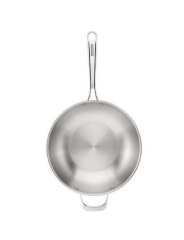 Sartén Monix Wok Planet Inox M212028/ Ø28cm/ Aluminio fundido/ Apta para Inducción