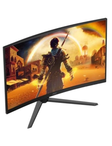 Monitor Gaming Curvo AOC C32G42ZE 31.5'/ Full HD/ 0.3ms/ 240Hz/ VA/ Negro