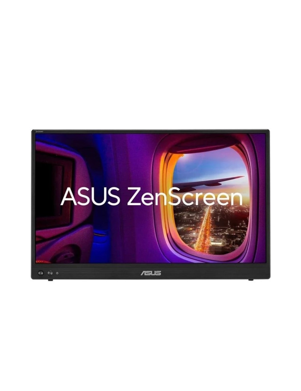 Monitor Portátil Asus ZenScreen MB16AHVE 15.6'/ Full HD/ Negro