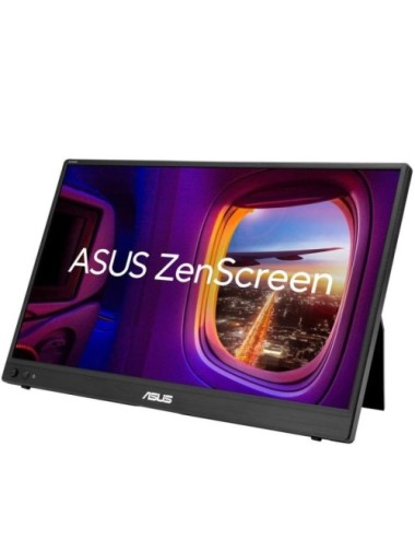 Monitor Portátil Asus ZenScreen MB16AHVE 15.6'/ Full HD/ Negro
