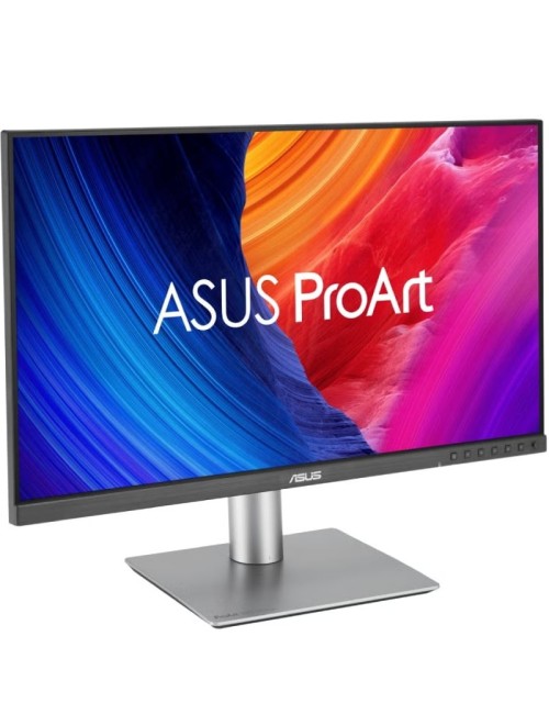 Monitor Profesional Asus ProArt Display PA278QGV Gen2 27'/ QHD/ Multimedia/ Regulable en altura/ Negro y Plata