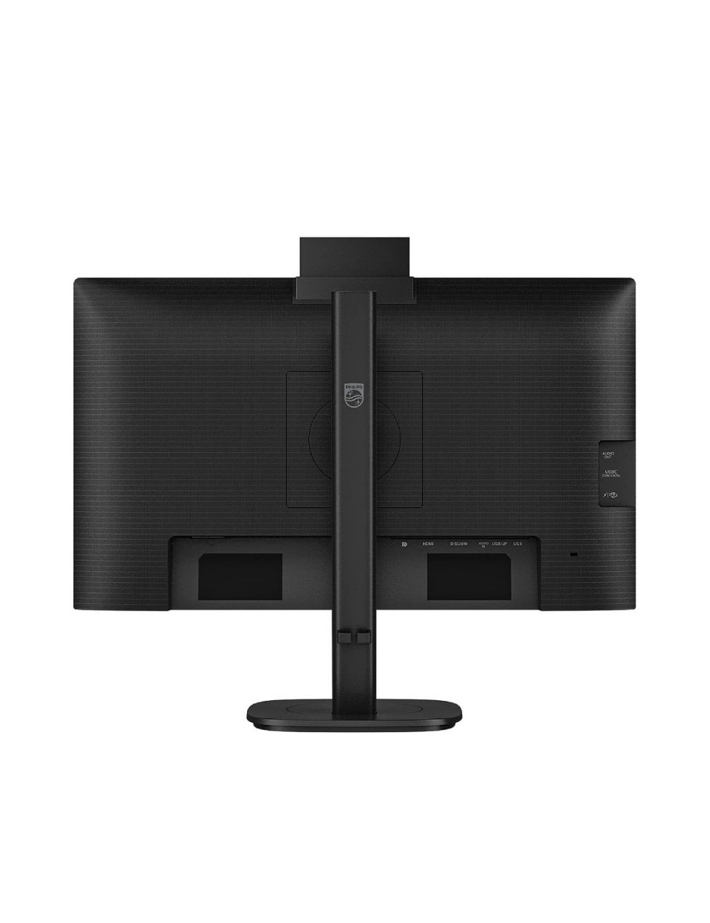 Monitor Profesional Philips 24B2N3200JH 23.8'/ Full HD/ Webcam/ Multimedia/ Regulable en altura/ Negro