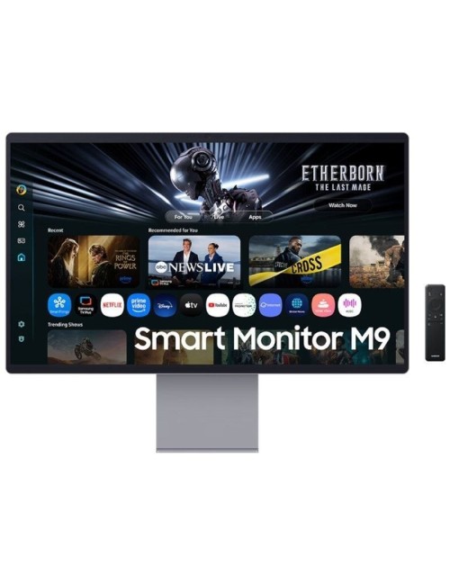Smart Monitor Gaming Samsung M9 M90SF S32FM900SU 32'/ 4K/ 0.03ms/ 165Hz/ QD-OLED/ Multimedia/ Regulable en altura/ Smart TV/ Pla