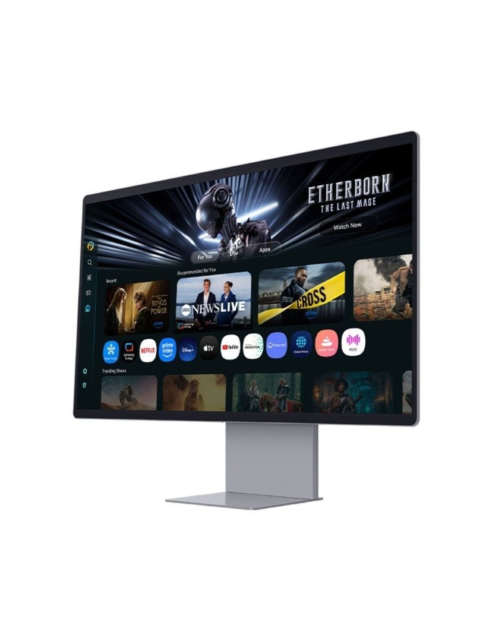 Smart Monitor Gaming Samsung M9 M90SF S32FM900SU 32'/ 4K/ 0.03ms/ 165Hz/ QD-OLED/ Multimedia/ Regulable en altura/ Smart TV/ Pla