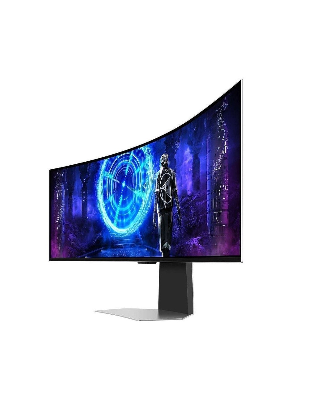 Monitor Gaming Ultrapanorámico Curvo Samsung Odyssey OLED G9 S49DG954SU 49'/ Dual QHD/ 0.03ms/ 240Hz/ OLED/ Multimedia/ Regulabl