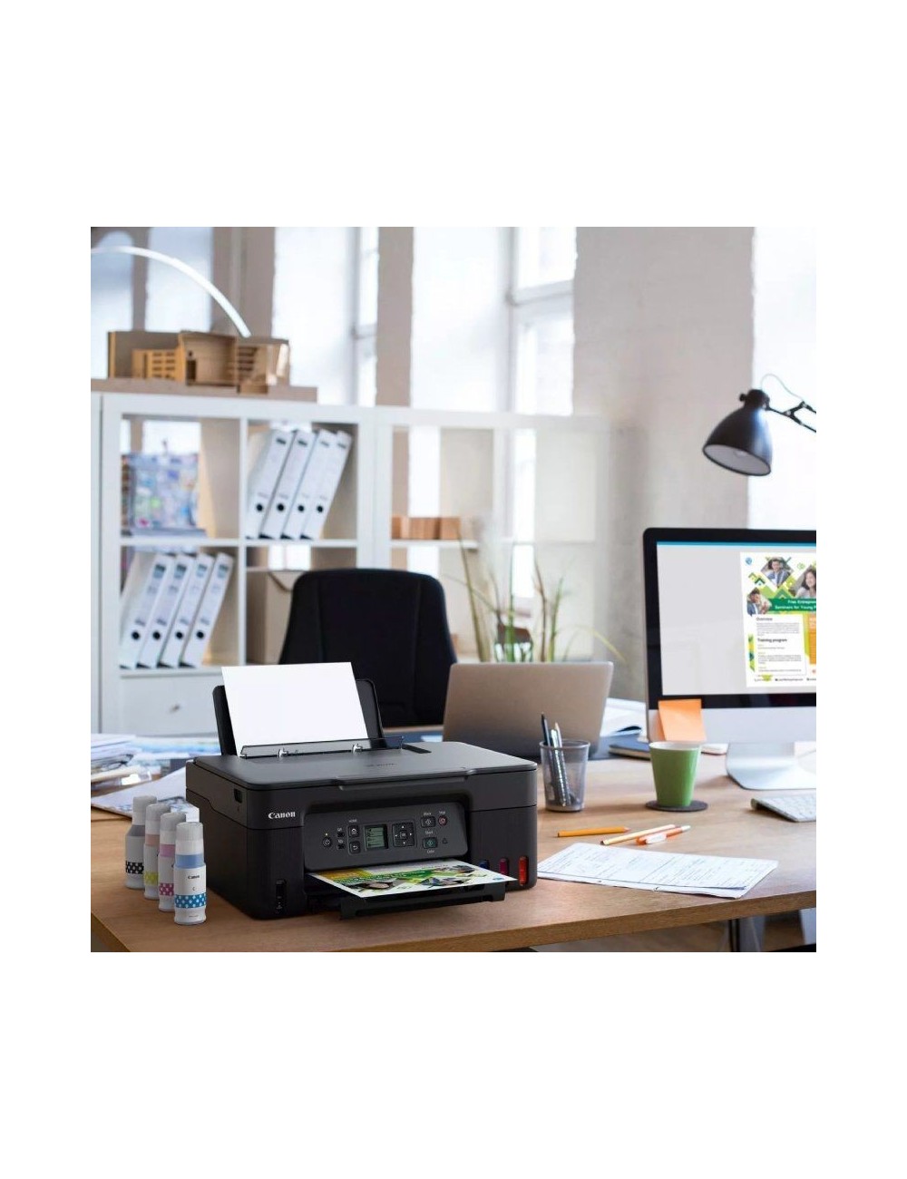 Multifunción Recargable Canon PIXMA G3570 MegaTank WiFi/ Negra