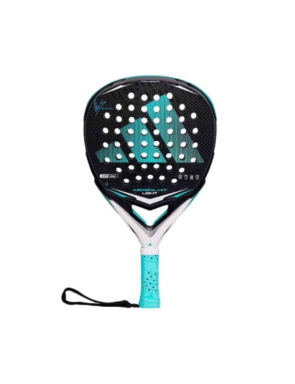 Pala de Pádel Adidas Arrow Hit Light 2026 (Ari Sánchez)/ Negra y Azul