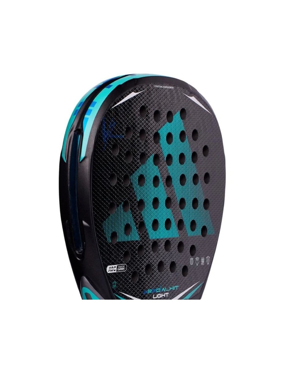 Pala de Pádel Adidas Arrow Hit Light 2026 (Ari Sánchez)/ Negra y Azul