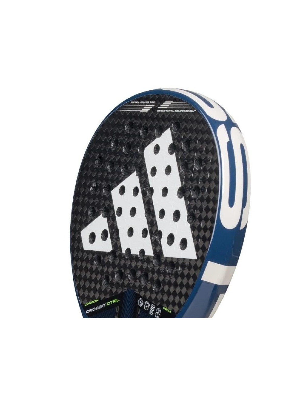 Pala de Pádel Adidas Cross It Carbon Control 3.4 2025/ Azul y Blanca