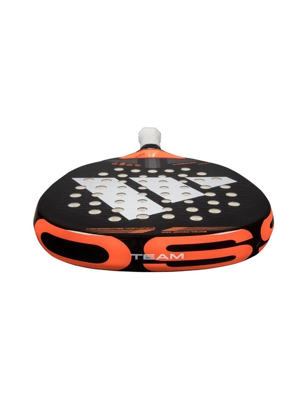 Pala de Pádel Adidas Cross It Team 3.4 2025/ Negra y Naranja