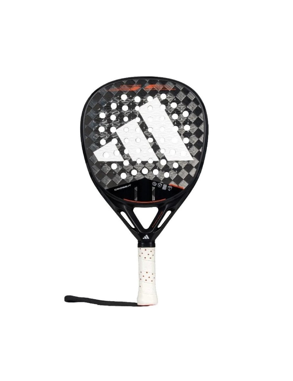 Pala de Pádel Adidas Cross It 3.4 2025/ Negra y Blanca