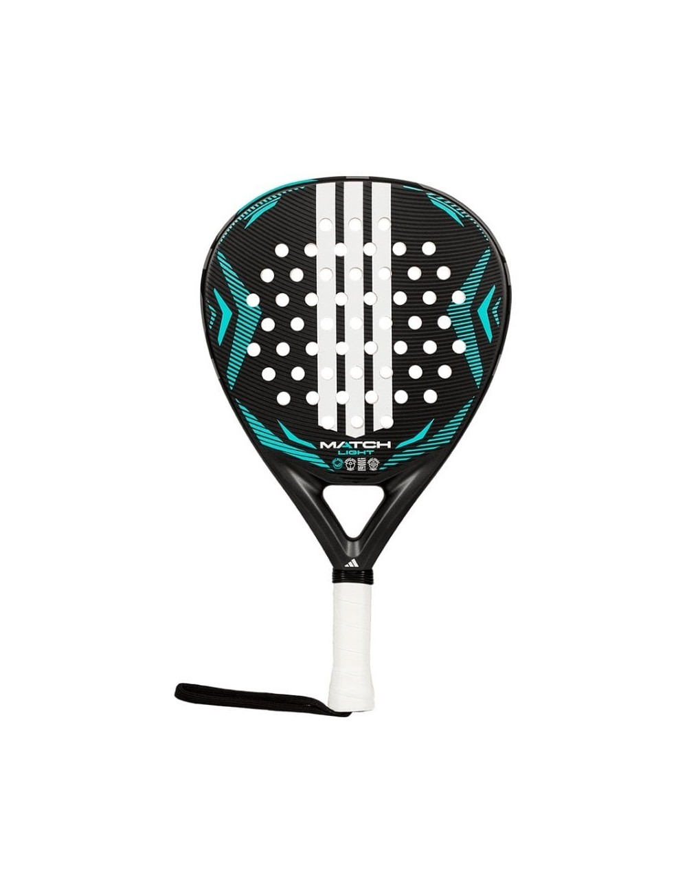 Pala de Pádel Adidas Match Light 2026/ Negra