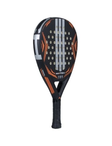 Pala de Pádel Adidas Match 3.5 2026/ Negra y Naranja