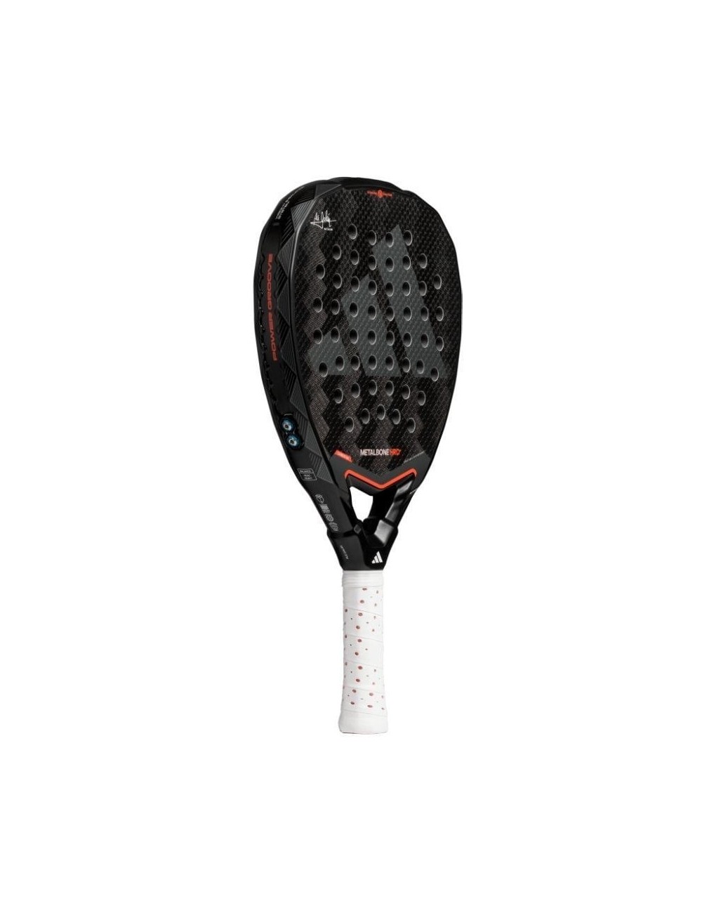 Pala de Pádel Adidas Metalbone HRD+ 2025 (Ale Galan)/ Negra y Blanca