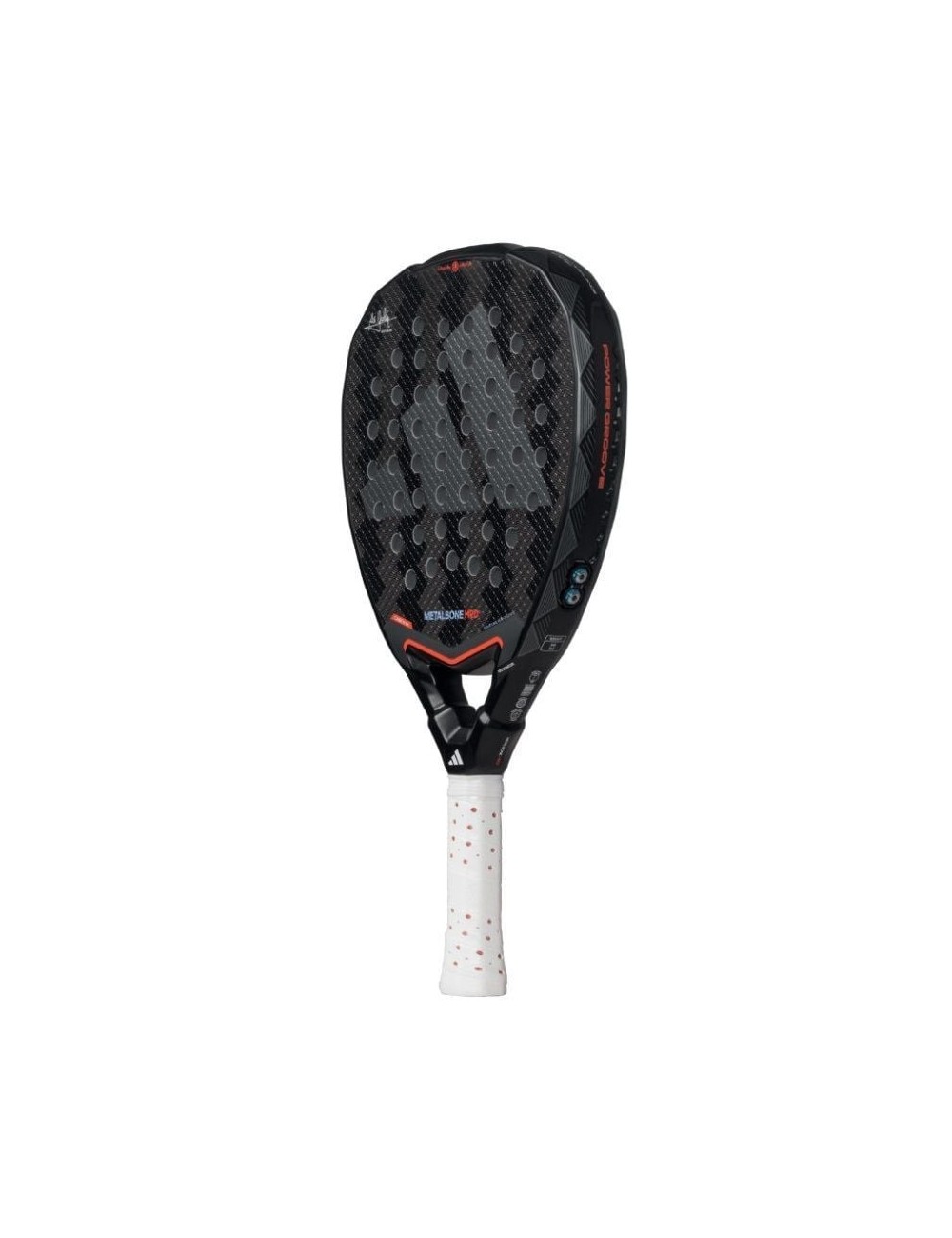 Pala de Pádel Adidas Metalbone HRD+ 2025 (Ale Galan)/ Negra y Blanca
