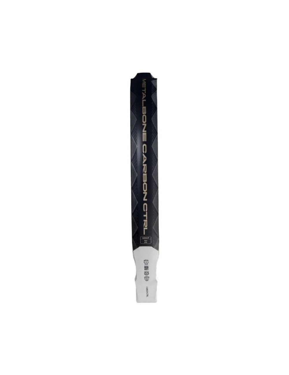 Pala de Pádel Adidas Metalbone Carbon CTRL 3.4 2025/ Negra y Blanca