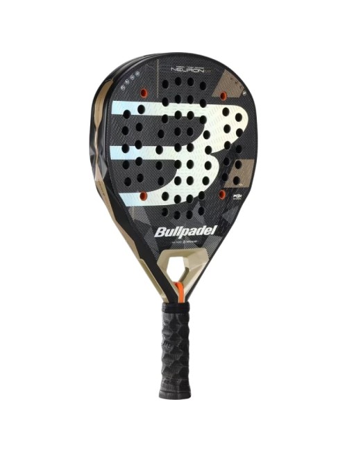Pala de Pádel Bullpadel Neuron 02 2026 (Fede Chingotto)/ Negra y Dorada