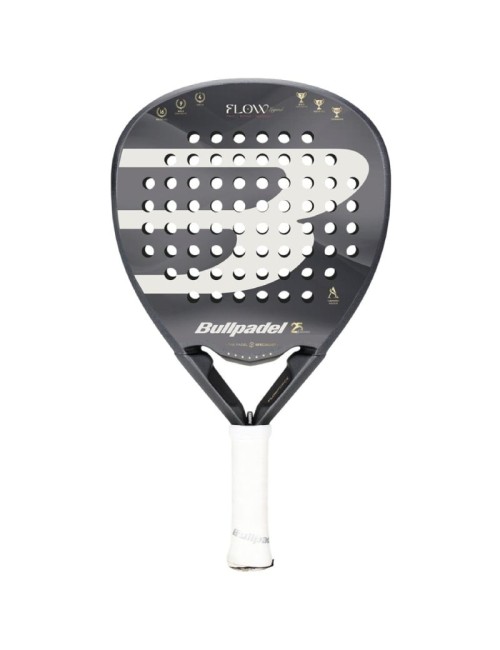 Pala de Pádel Bullpadel Flow Legend 2026 (Alejandra Salazar)/ Blanca y Negra