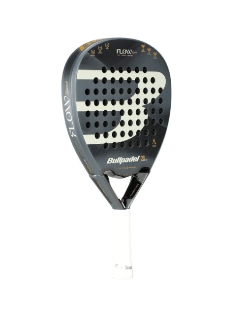 Pala de Pádel Bullpadel Flow Legend 2026 (Alejandra Salazar)/ Blanca y Negra