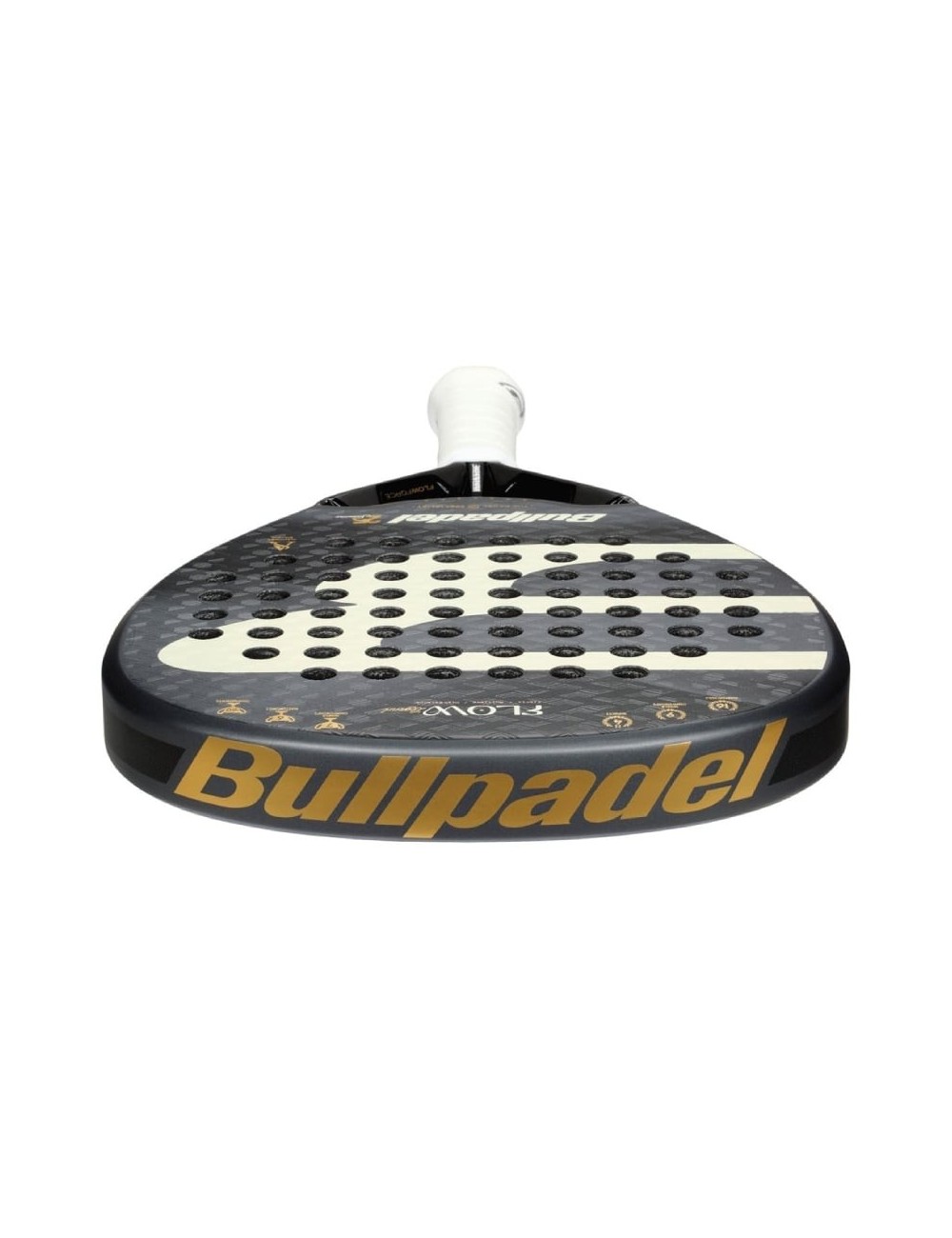 Pala de Pádel Bullpadel Flow Legend 2026 (Alejandra Salazar)/ Blanca y Negra