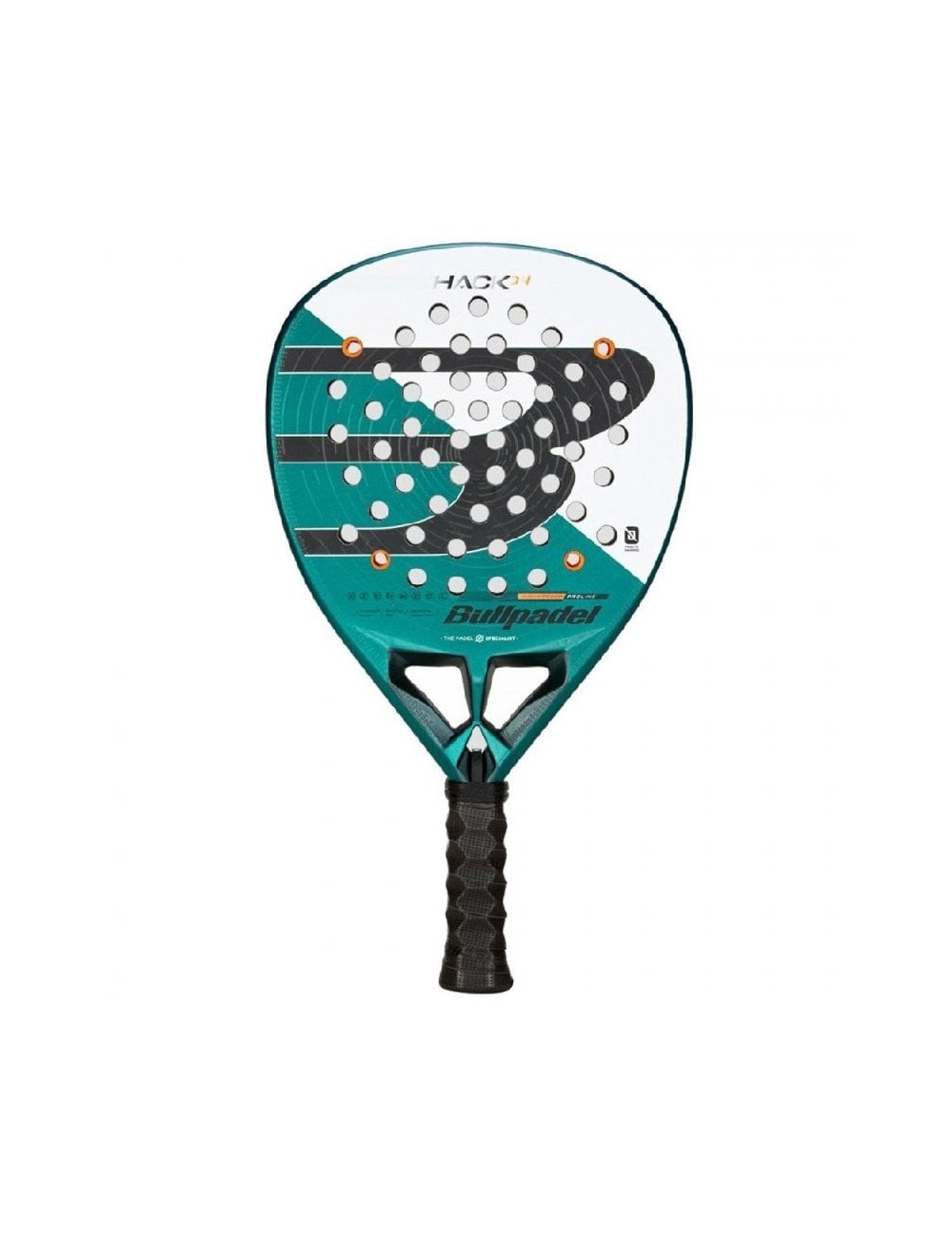 Pala de Pádel Bullpadel Hack 04 2025 (Paquito Navarro)/ Verde y Blanca