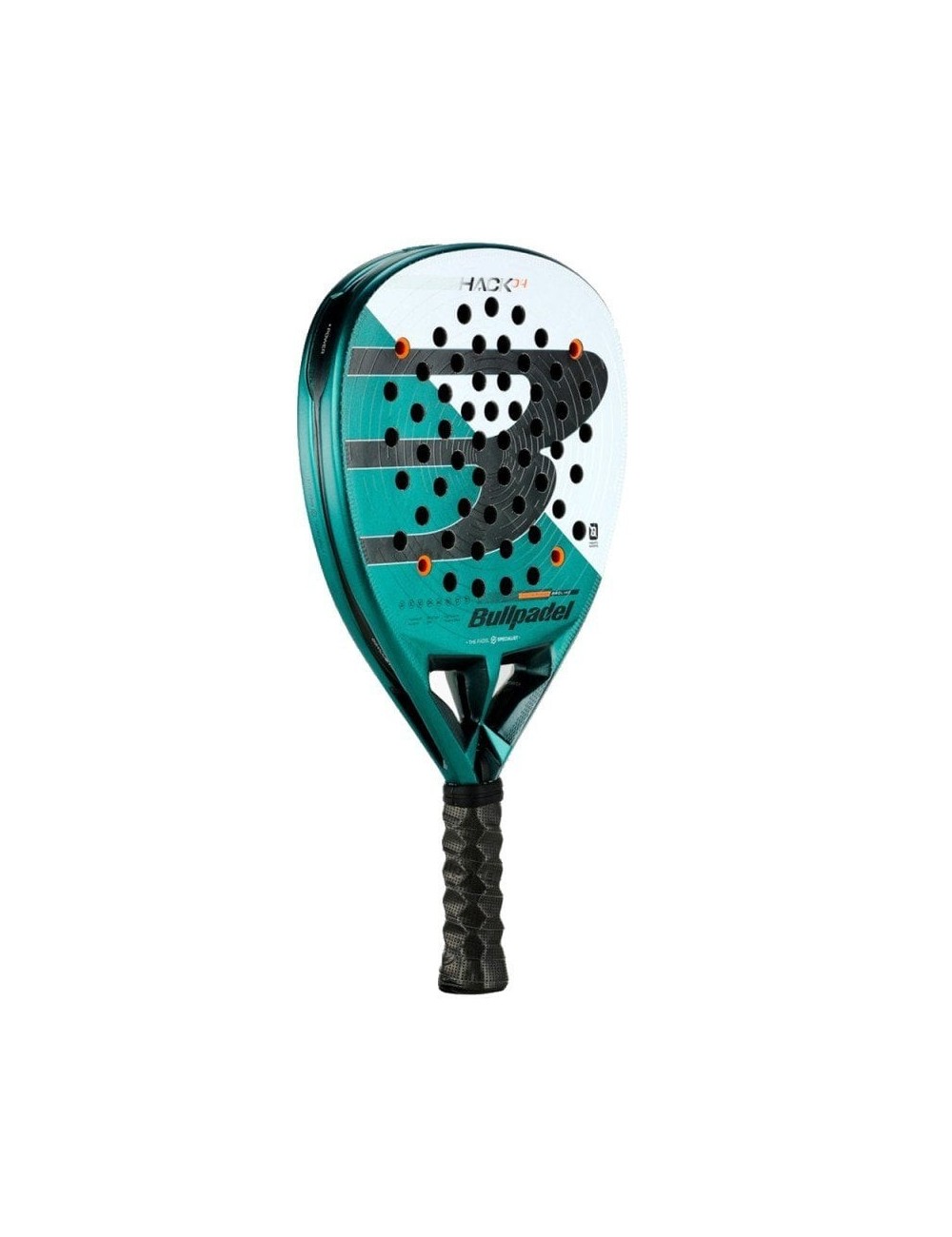 Pala de Pádel Bullpadel Hack 04 2025 (Paquito Navarro)/ Verde y Blanca
